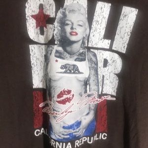 Marilyn Monroe T-shirt California republic S. 2X